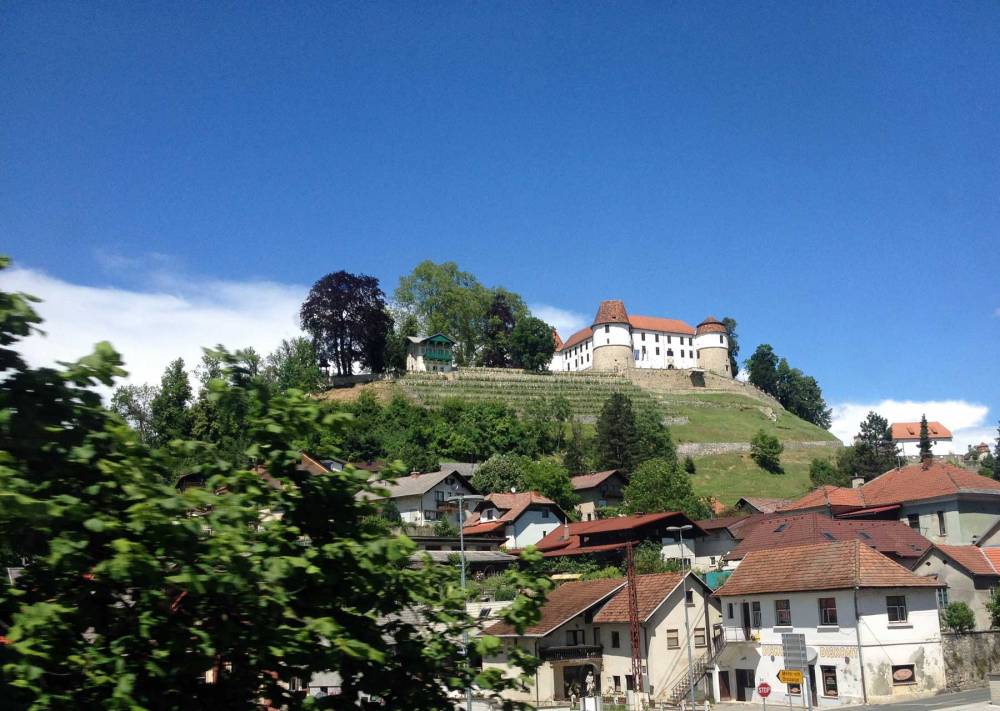 Zugfahrt nach Ljubljana