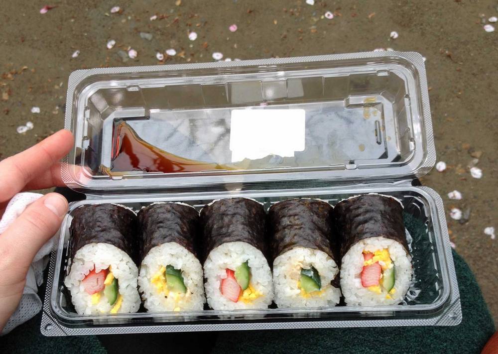 Sushi-Box in Japan