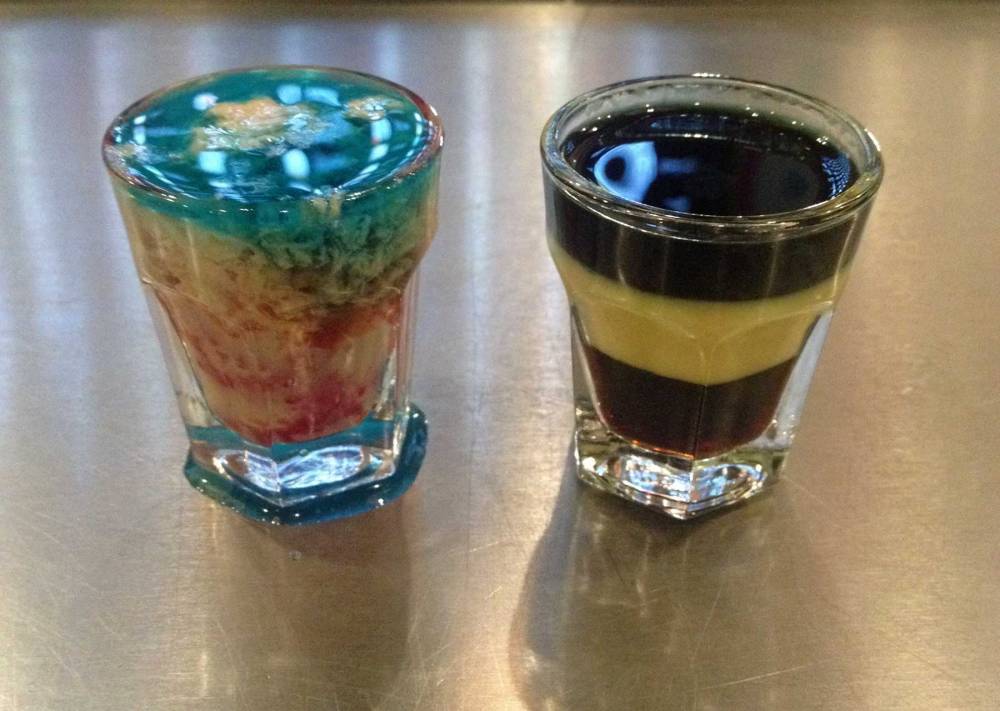 Zwei Shots in der Kneipe Cupido in Breslau