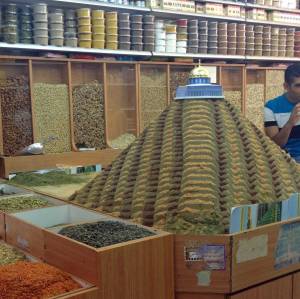 Gewürze-Pyramide in der Altstadt von Jerusalem