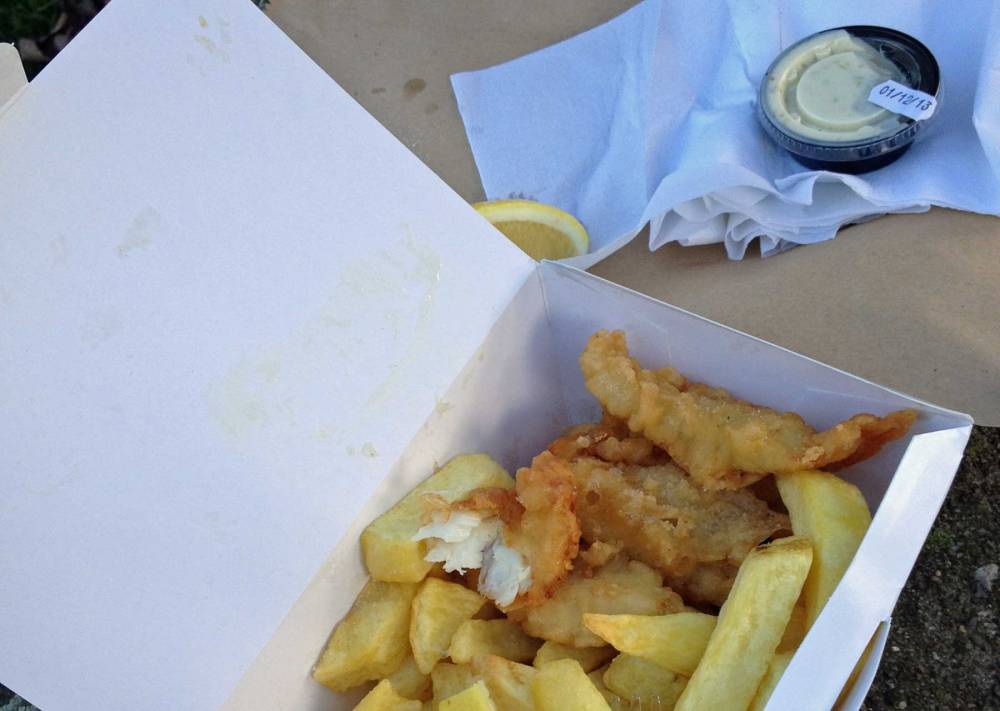 Fish and Chips in Howth