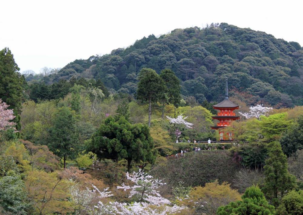 Blick über Kyoto