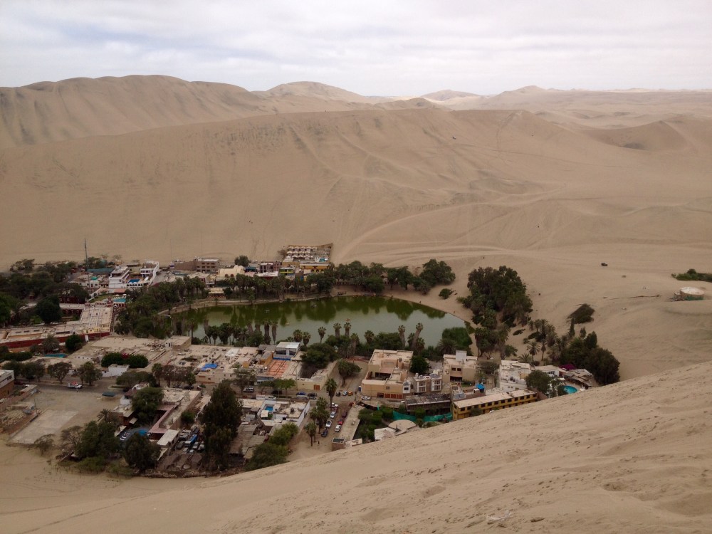 Oase Huacachina morgens
