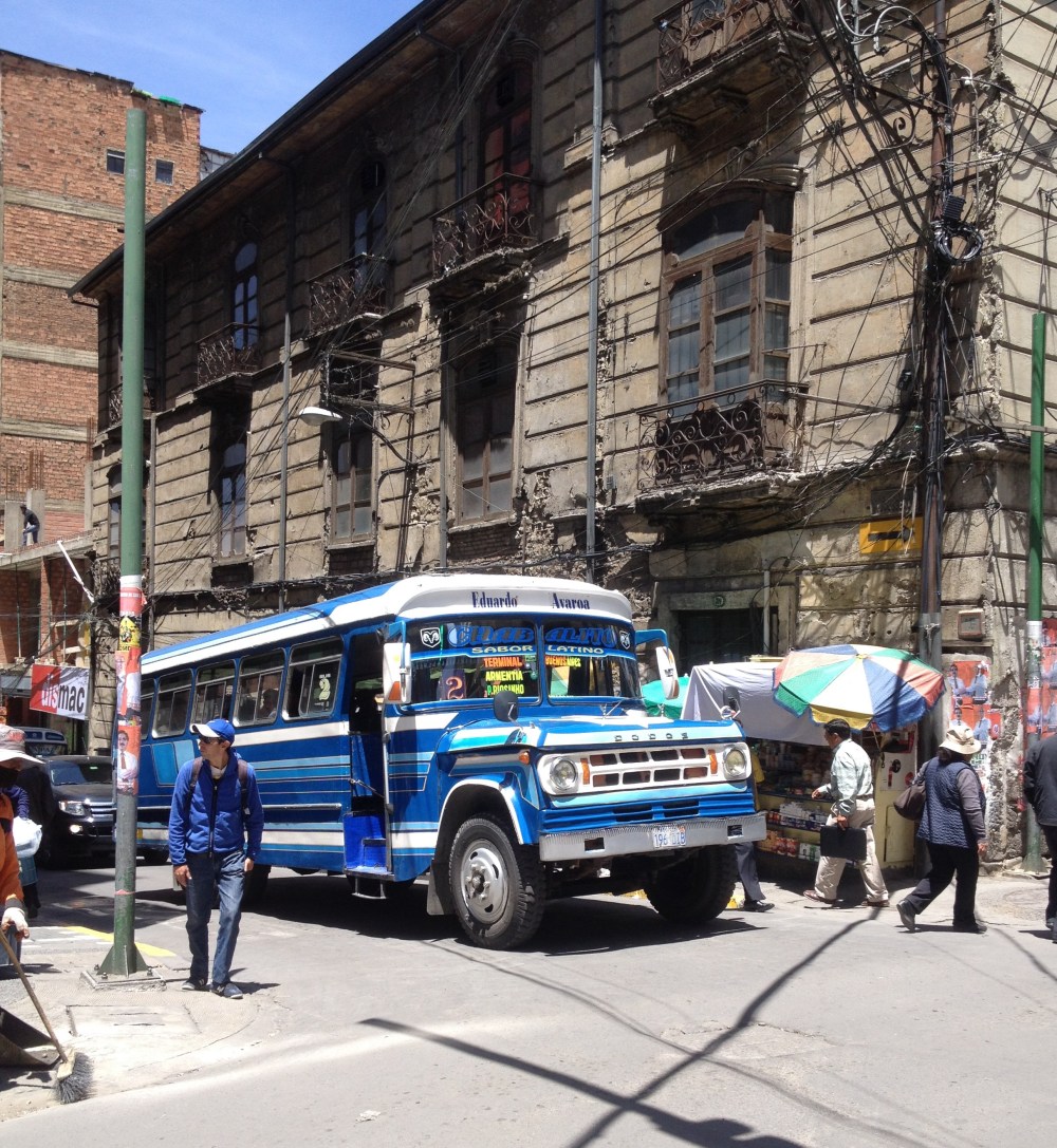 Colectivo in La Paz