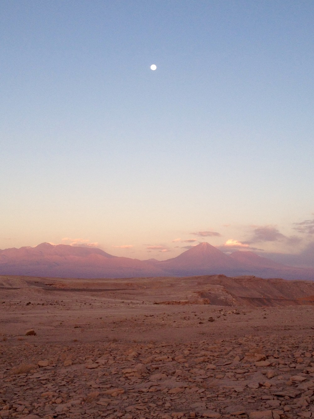 Vollmond in San Pedro de Atacama