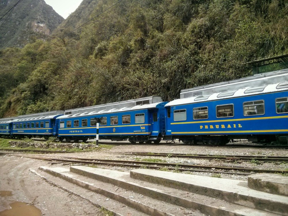 Zug nach Machu Picchu von PeruRail