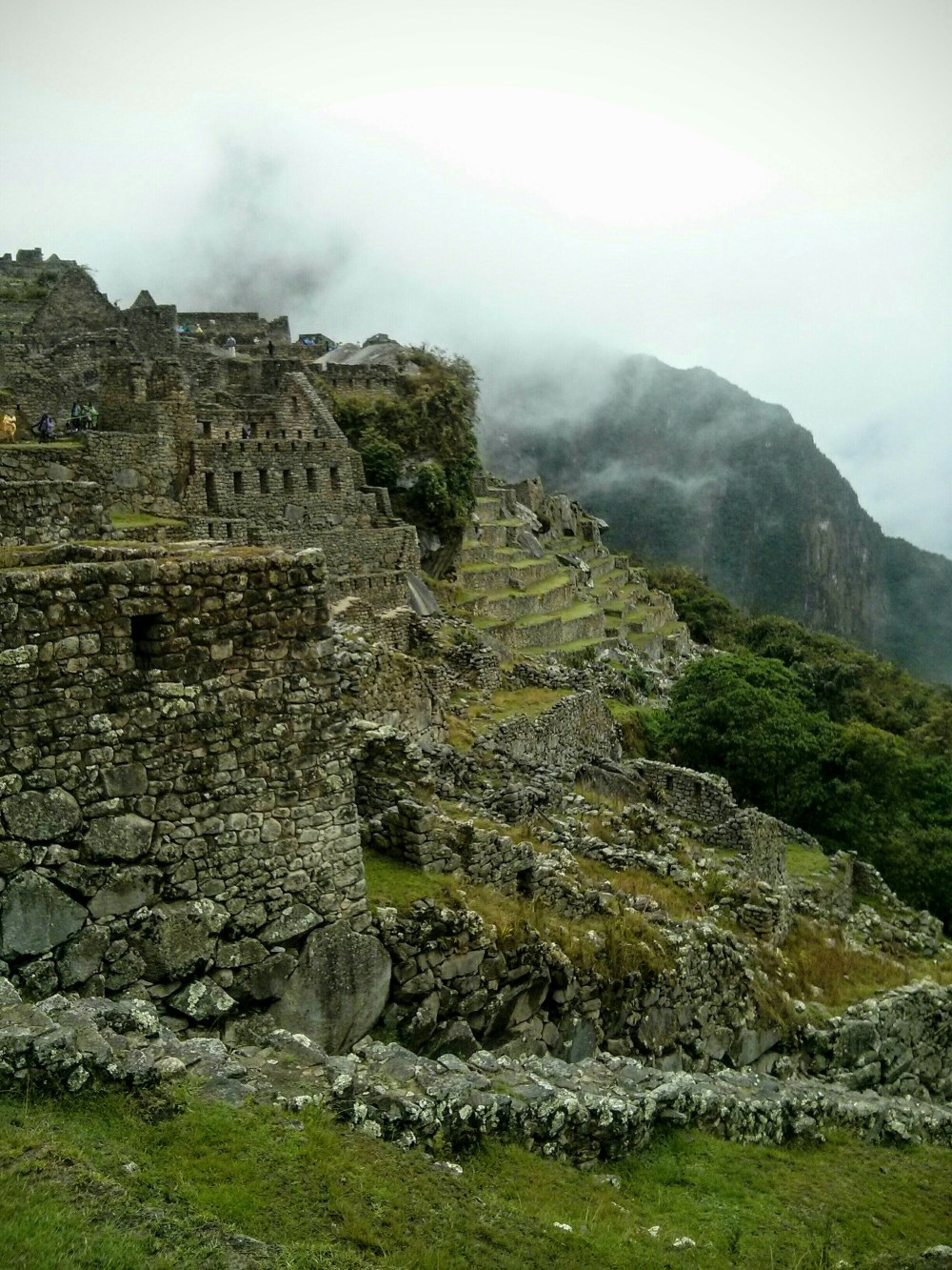Die Ruinen von Machu Picchu